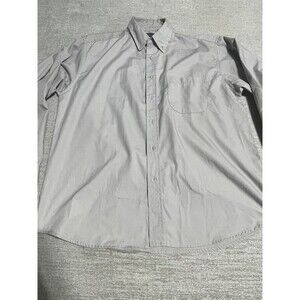 Blue Generation Shirt Men’s Large Long Sleeve Button Down Shirt